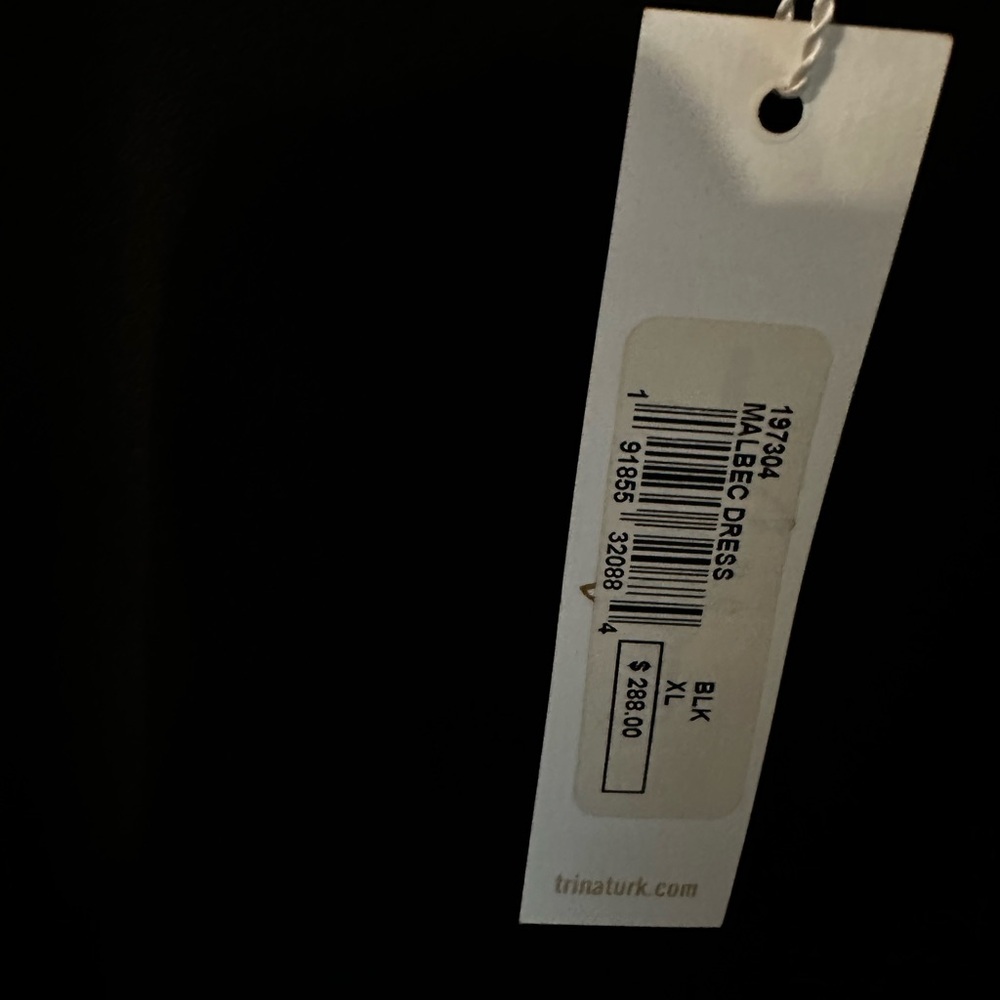 Trina Turk Malbec Dress in Black. NWT. XL. - Picture 6 of 12
